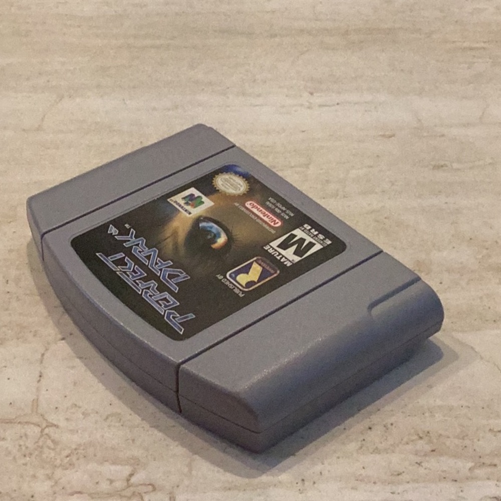 Perfect Dark Nintendo 64 Game N64 Authentic Tested Working - Picture 5 of 8